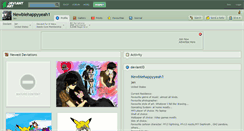 Desktop Screenshot of newbiehappyyeah1.deviantart.com