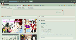 Desktop Screenshot of honokan.deviantart.com