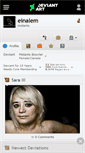 Mobile Screenshot of einalem.deviantart.com