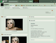 Tablet Screenshot of einalem.deviantart.com
