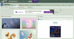 Desktop Screenshot of miesmauz.deviantart.com