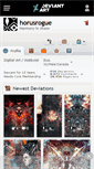 Mobile Screenshot of horusrogue.deviantart.com