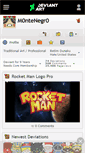 Mobile Screenshot of m0ntenegr0.deviantart.com