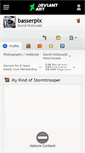 Mobile Screenshot of basserpix.deviantart.com