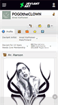 Mobile Screenshot of pogotheclown.deviantart.com