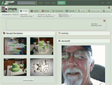 Tablet Screenshot of jollypig.deviantart.com