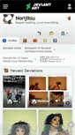 Mobile Screenshot of norijitsu.deviantart.com