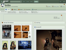 Tablet Screenshot of norijitsu.deviantart.com