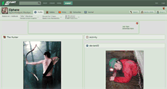 Desktop Screenshot of elphane.deviantart.com