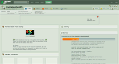 Desktop Screenshot of cupcakeattack85.deviantart.com