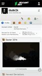 Mobile Screenshot of dude2k.deviantart.com