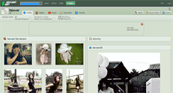 Desktop Screenshot of falower.deviantart.com
