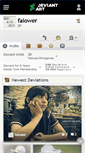 Mobile Screenshot of falower.deviantart.com