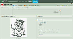 Desktop Screenshot of angelfire7508.deviantart.com