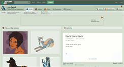 Desktop Screenshot of luc-esprit.deviantart.com