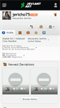 Mobile Screenshot of jericho75.deviantart.com