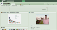 Desktop Screenshot of infinitetolerance.deviantart.com