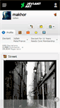 Mobile Screenshot of makhor.deviantart.com