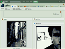 Tablet Screenshot of makhor.deviantart.com