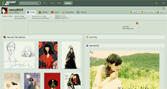 Desktop Screenshot of nancy0039.deviantart.com