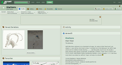 Desktop Screenshot of khartoons.deviantart.com