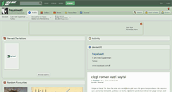 Desktop Screenshot of hayalsaati.deviantart.com