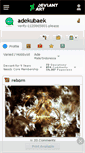 Mobile Screenshot of adekubaek.deviantart.com
