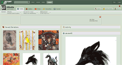 Desktop Screenshot of mitsutia.deviantart.com