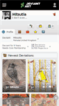 Mobile Screenshot of mitsutia.deviantart.com