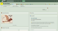 Desktop Screenshot of da-vinci-house.deviantart.com