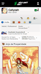Mobile Screenshot of callyzah.deviantart.com