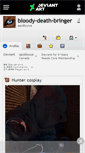 Mobile Screenshot of bloody-death-bringer.deviantart.com