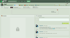 Desktop Screenshot of ouari.deviantart.com