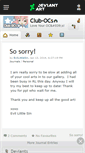 Mobile Screenshot of club-ocs.deviantart.com