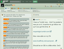 Tablet Screenshot of mspaintgts.deviantart.com