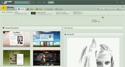 Desktop Screenshot of elfynity.deviantart.com