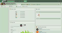 Desktop Screenshot of jksketchy-duck-fc.deviantart.com