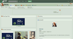 Desktop Screenshot of laterose.deviantart.com