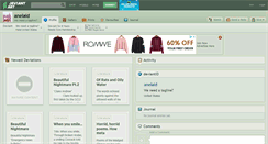 Desktop Screenshot of anelaid.deviantart.com