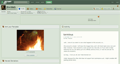Desktop Screenshot of jinx-black.deviantart.com