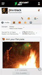 Mobile Screenshot of jinx-black.deviantart.com