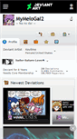 Mobile Screenshot of mymelogal2.deviantart.com