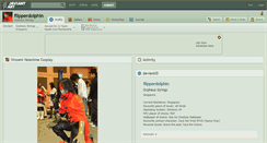 Desktop Screenshot of flipperdolphin.deviantart.com