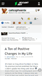 Mobile Screenshot of calicophoenix.deviantart.com
