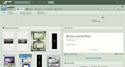 Desktop Screenshot of cold004.deviantart.com