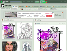 Tablet Screenshot of alauniira.deviantart.com