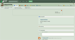 Desktop Screenshot of matsurinichan.deviantart.com