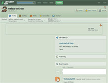 Tablet Screenshot of matsurinichan.deviantart.com