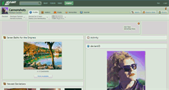 Desktop Screenshot of cannonshots.deviantart.com