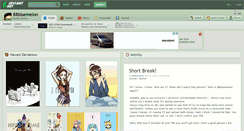 Desktop Screenshot of 88bluemelon.deviantart.com